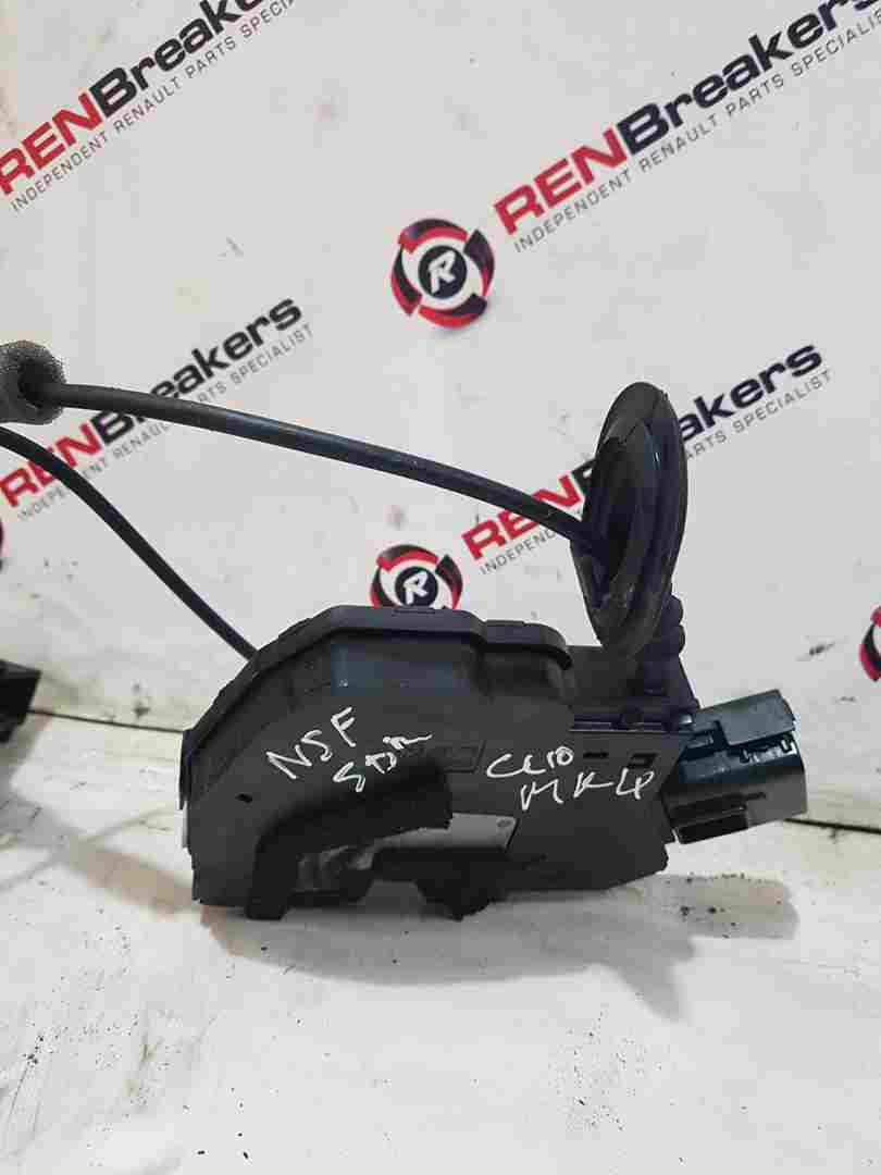 Thumb 3 Renault Clio MK4 2013-2019 Passenger NSF Door Lock Mechanism 6 PIN 805014017R