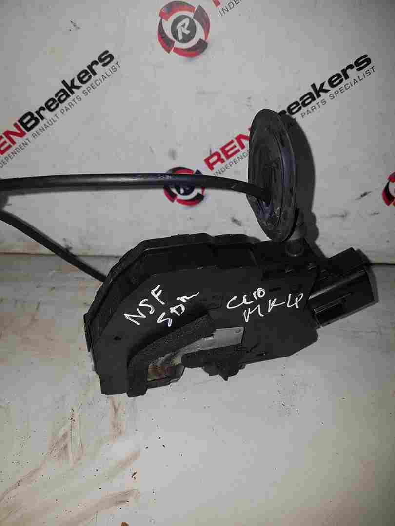 Thumb 5 Renault Clio MK4 2013-2019 Passenger NSF Door Lock Mechanism 6 PIN 805014017R