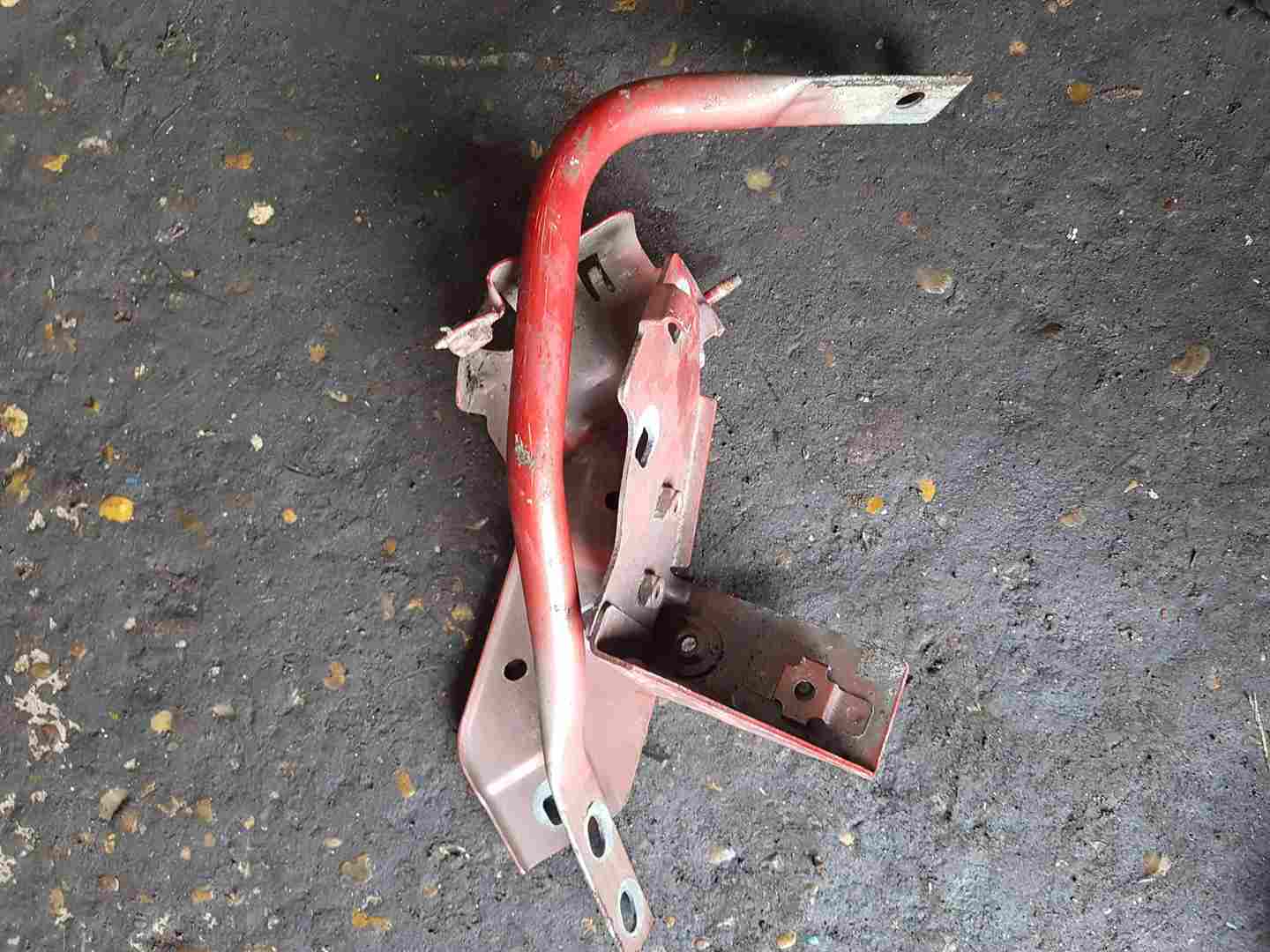 Thumb 2 Renault Clio MK4 2013-2019 Passenger NSF Front Bumper Support Brackets RED Set