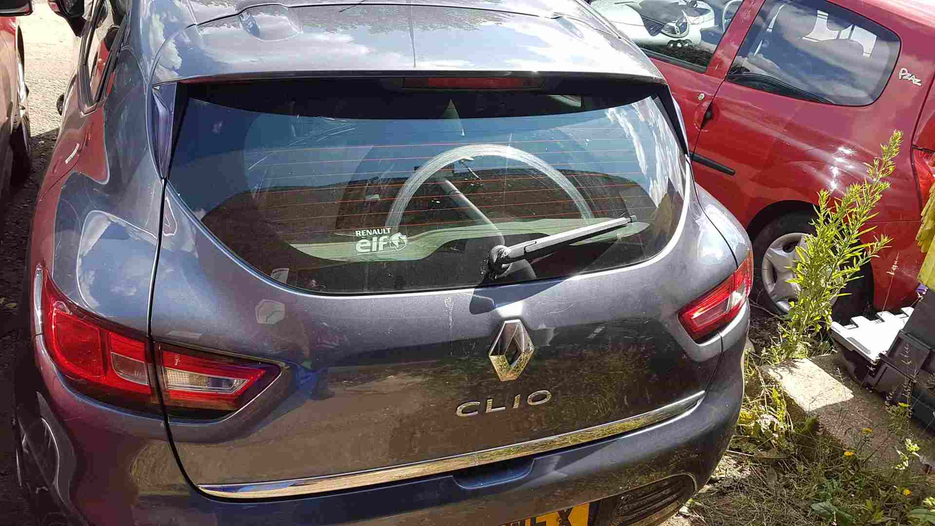 Thumb 5 Renault Clio MK4 2013-2019 Rear Tailgate Boot Grey Tekpn - Grey Titanium