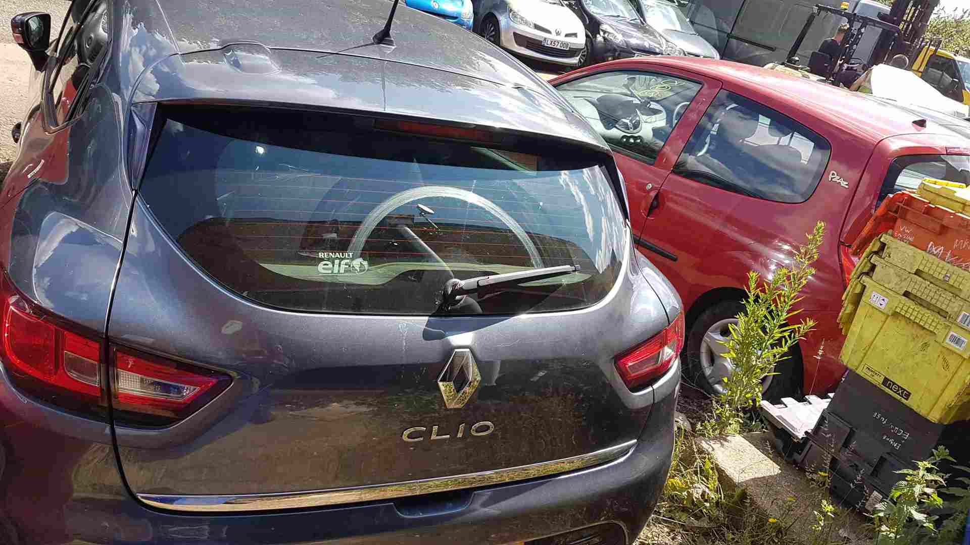 Thumb 4 Renault Clio MK4 2013-2019 Rear Tailgate Boot Grey Tekpn - Grey Titanium