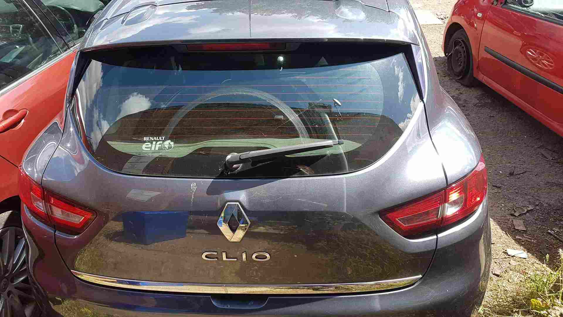 Renault Clio MK4 2013-2019 Rear Tailgate Boot Grey Tekpn - Grey Titanium