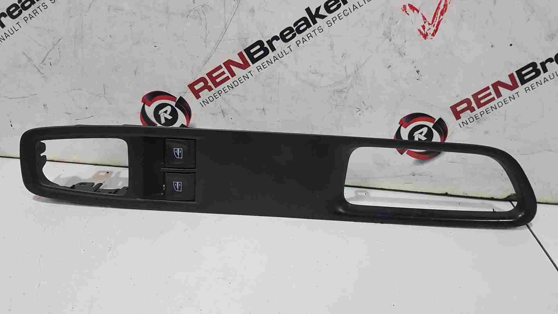 Renault Clio MK4 2016-2019 Drivers OSF Front Window Switches + Panel 809607560R
