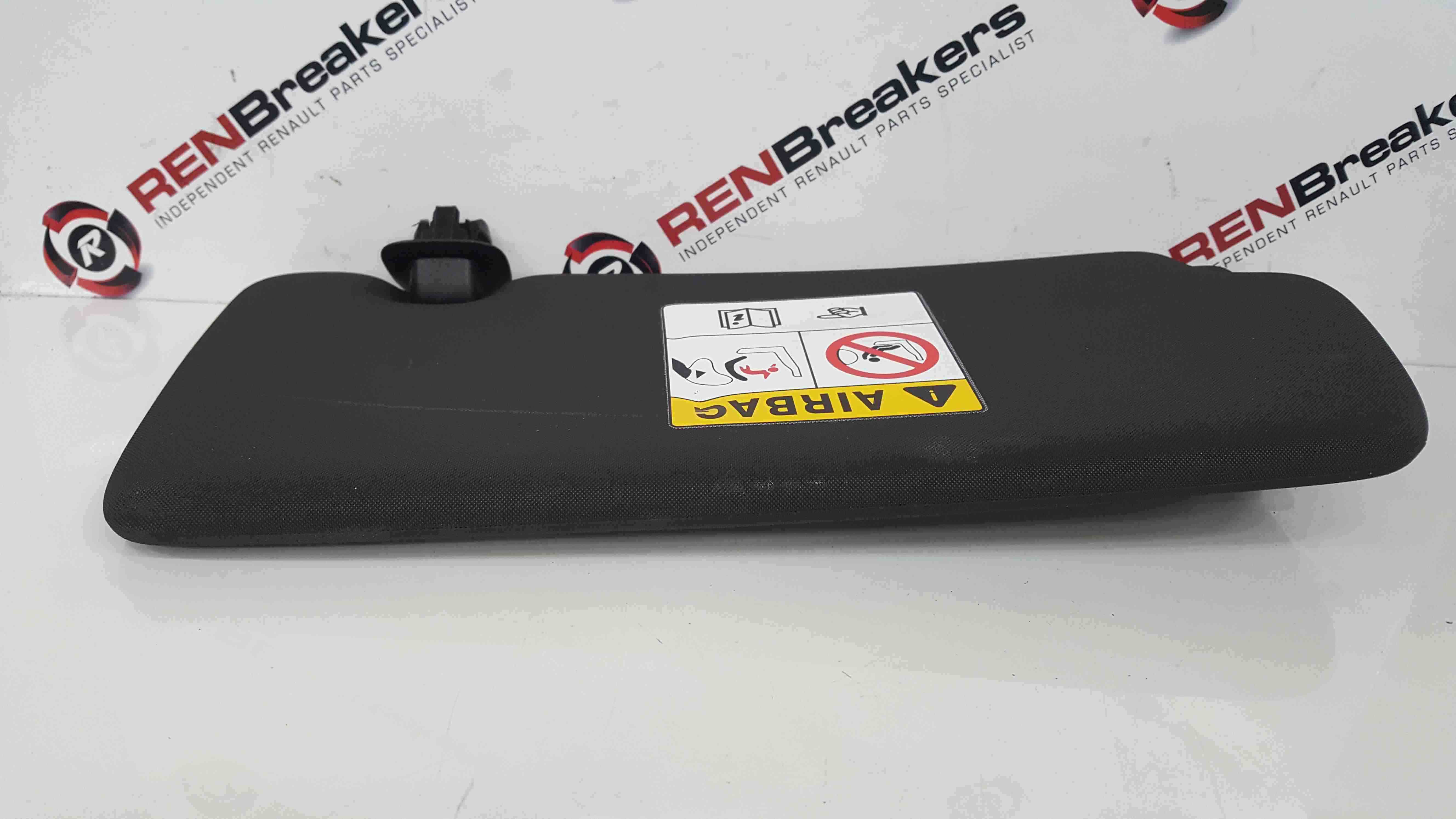 Renault Clio MK5 2019-2021 Passenger NSF Front Sun Visor