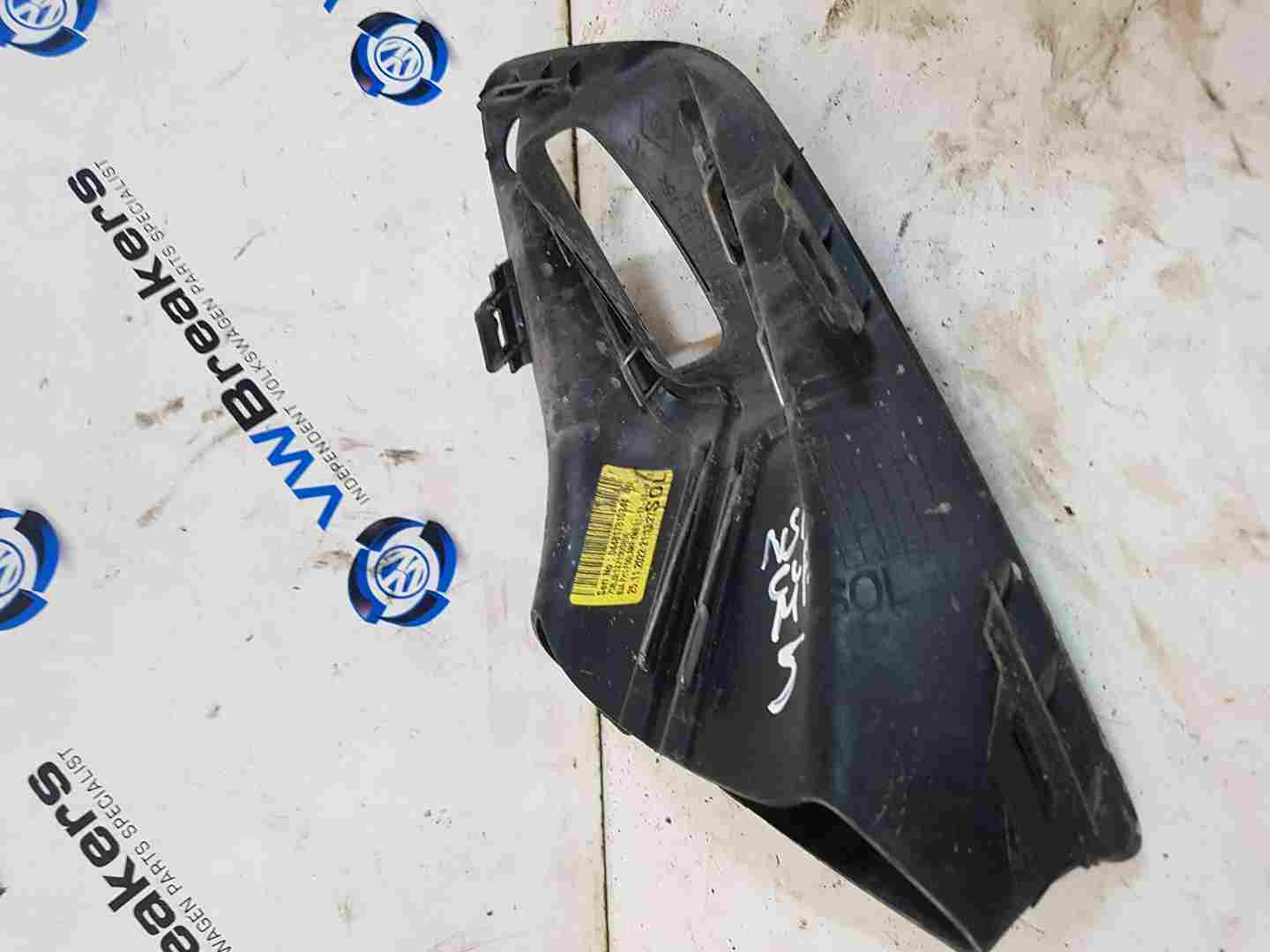 Renault Clio MK5 2019-2023 Hybrid Drivers OSF Front Bumper FOG Surround Plastic
