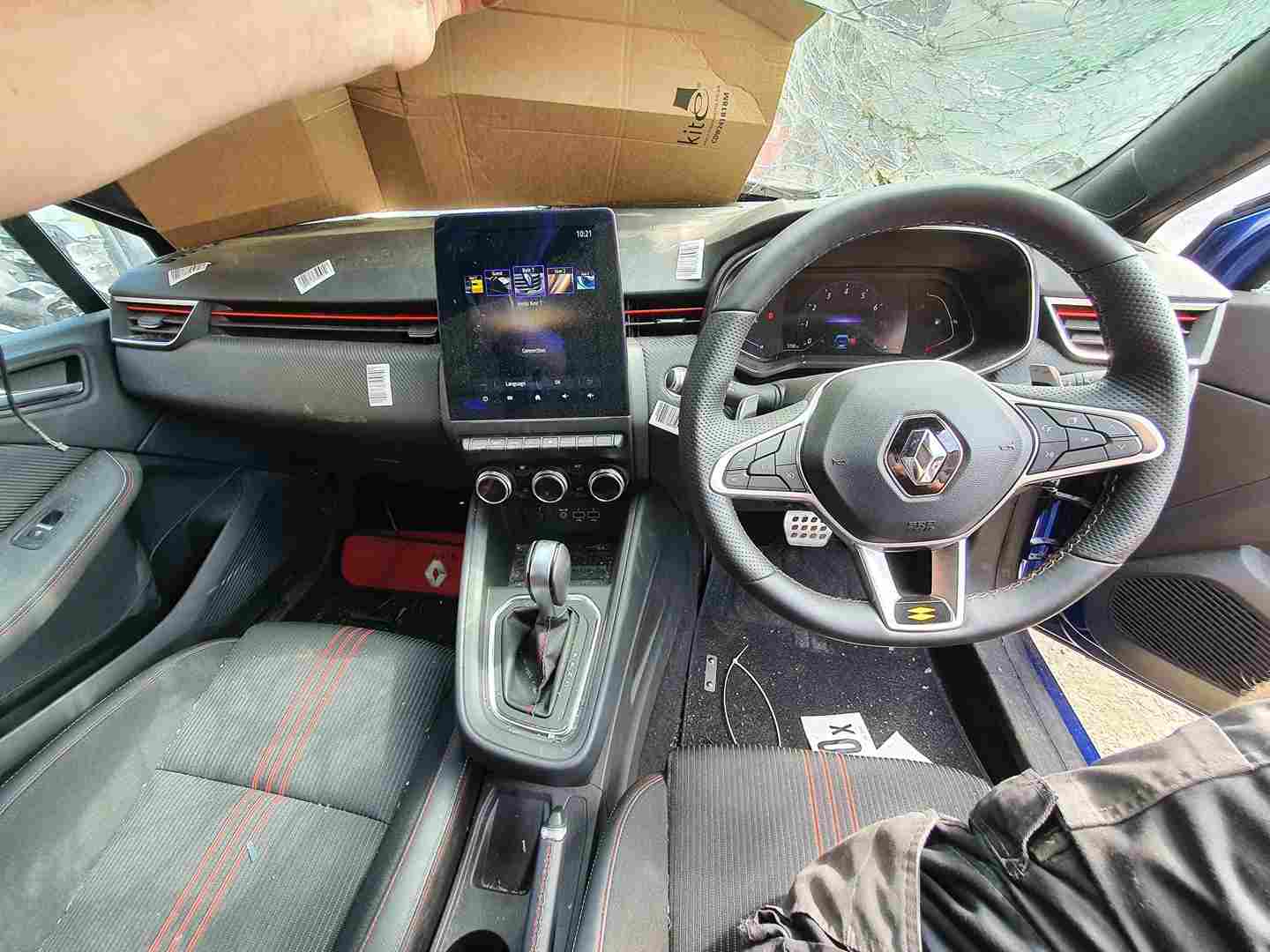 Thumb 8 Renault Clio MK5 RS 2019-2022 Dashboard Airbag Kit Complete Roof Seat Belts