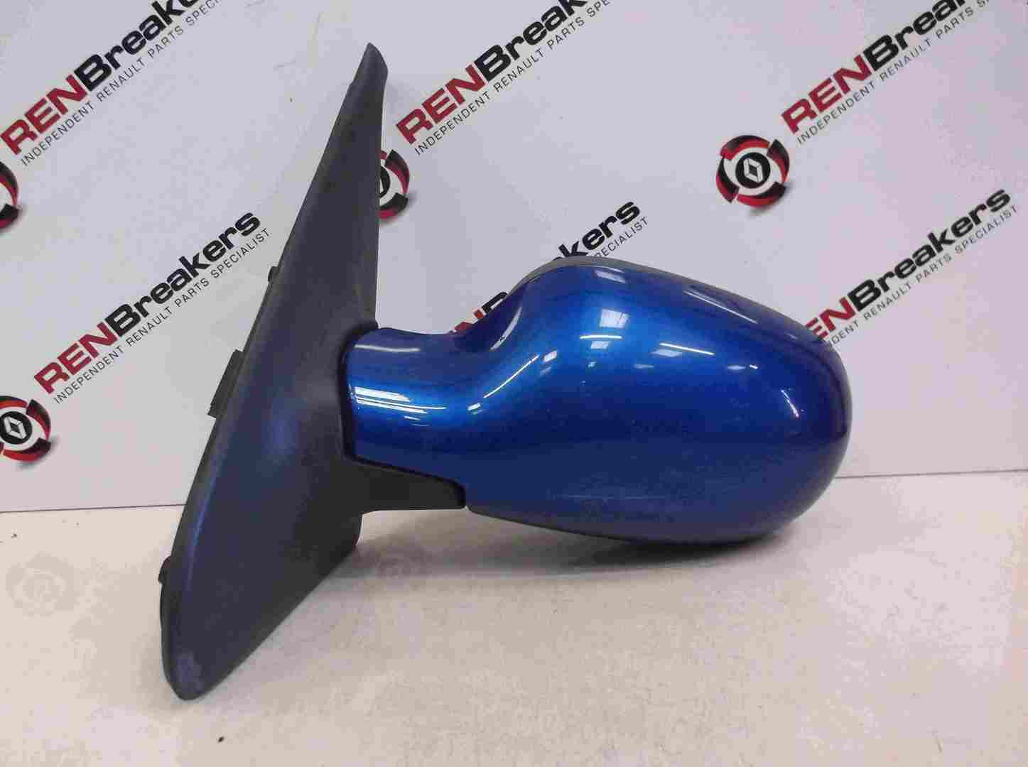 Renault Clio Sport 172 182 2001-2006 Passenger NS Wing Mirror Blue TEJ41