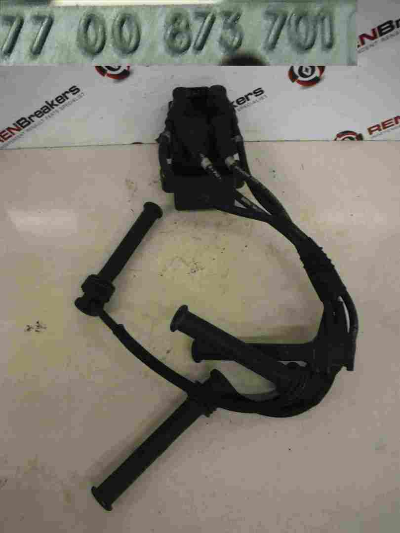 Renault Megane 1998-2003 2.0 16v IDE Coil Pack   HT Leads Spark 7700873701