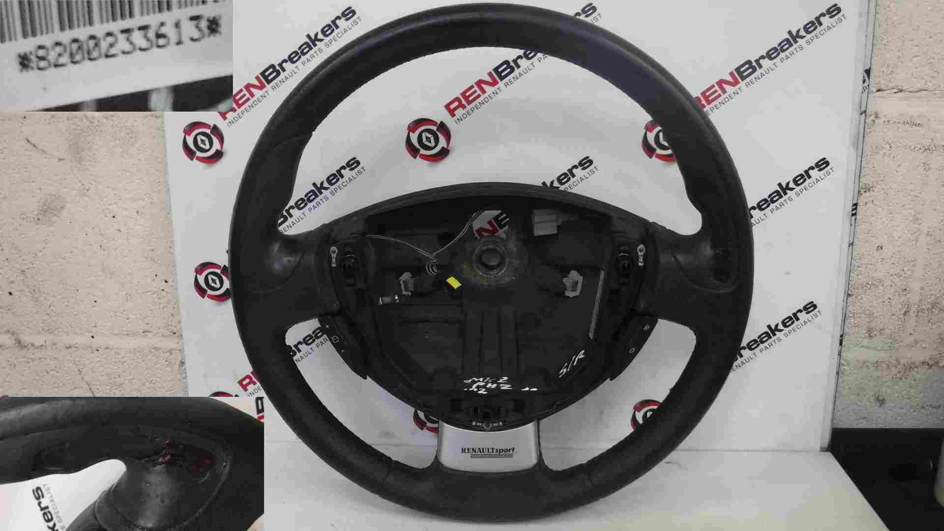 Renault Clio Sport 2001-2006 Steering Wheel Cruise Control Worn 8200233613