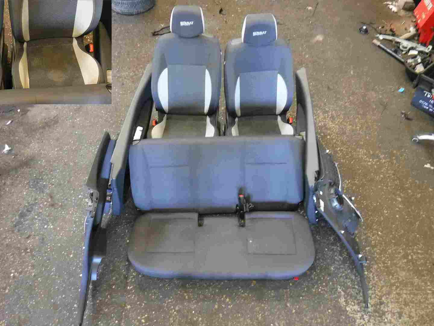 Renault Clio Sport 2005-2012 197 200 2.0 16v Cup Interior Seats Chairs Full Set