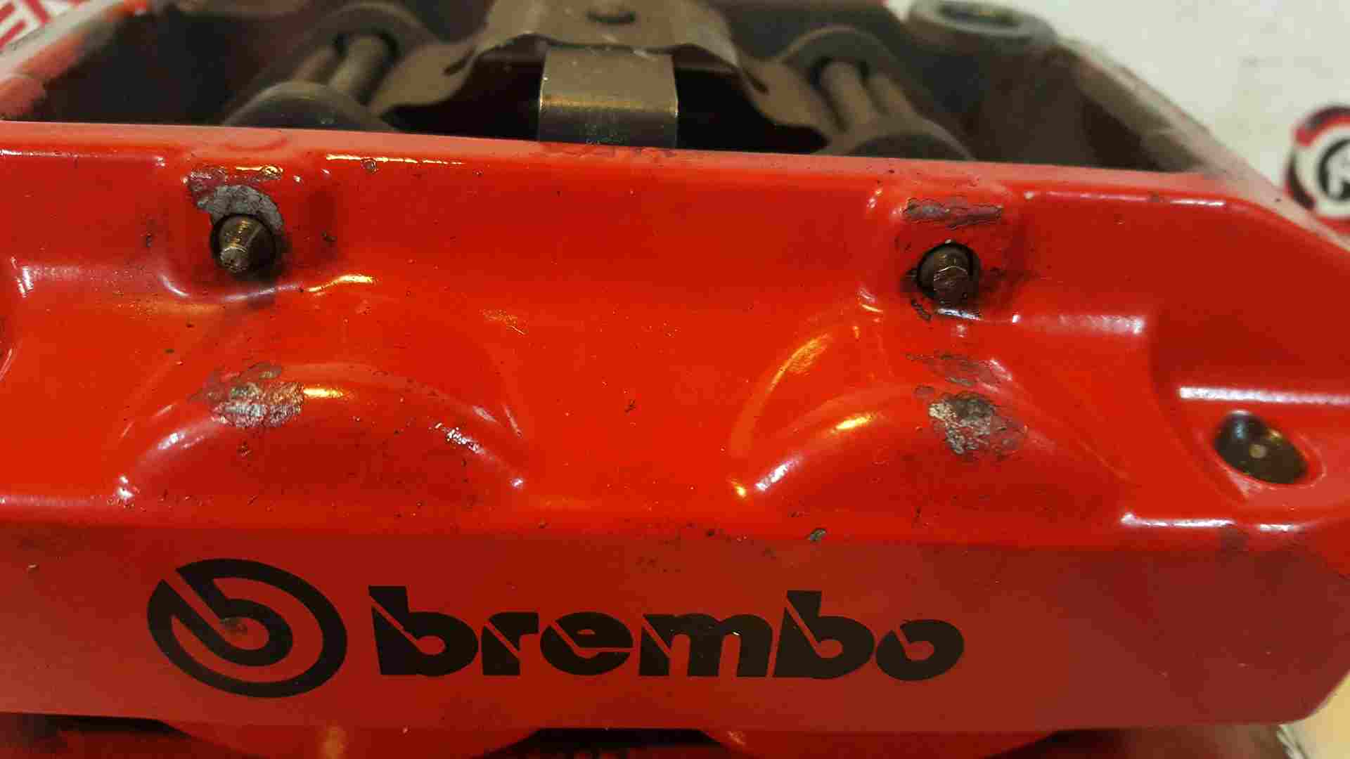 Thumb 7 Renault Clio Sport 2005-2012 197 200 2.0 Brembo Front Brake Calipers Pair RED 