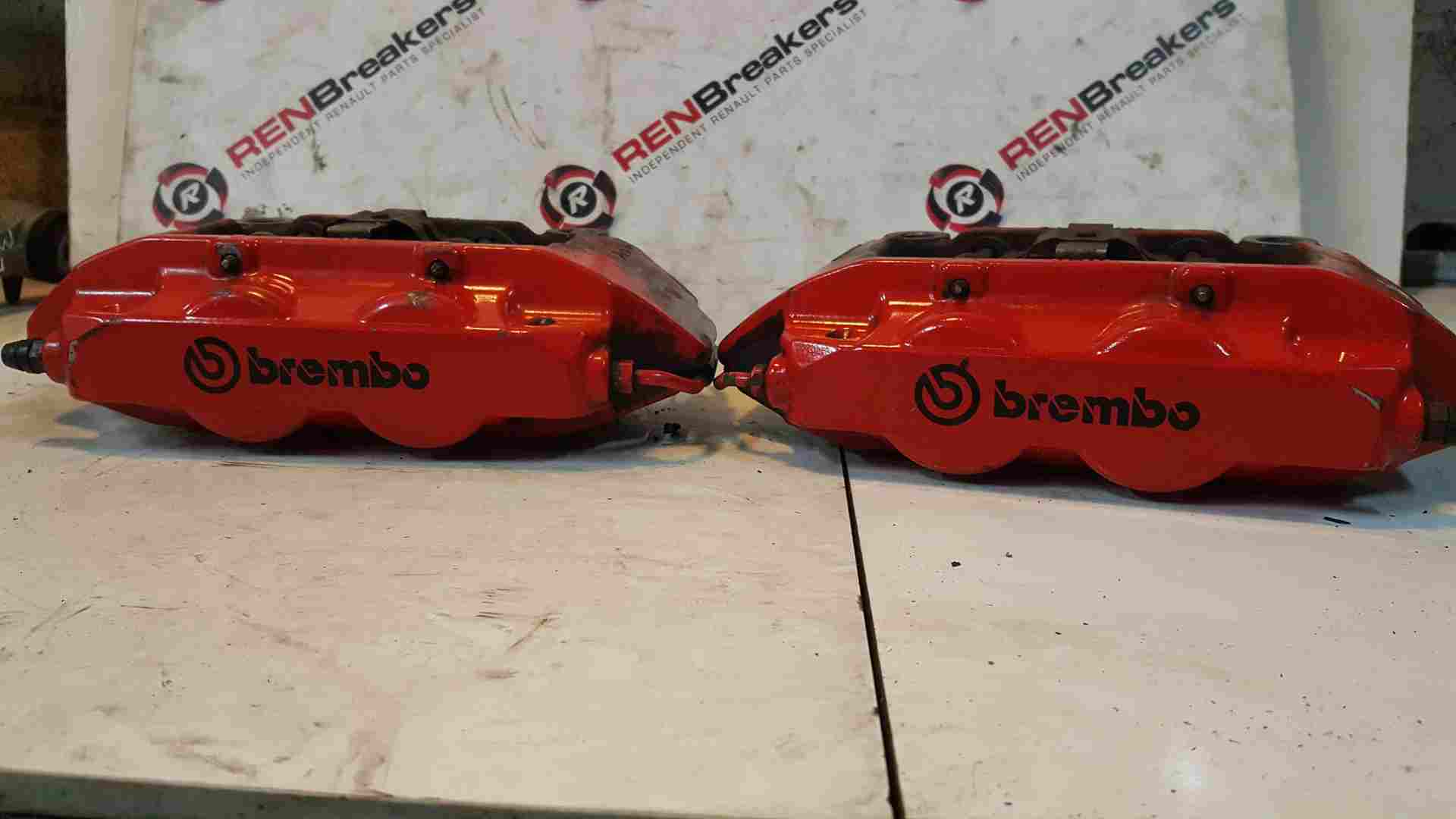 Thumb 2 Renault Clio Sport 2005-2012 197 200 2.0 Brembo Front Brake Calipers Pair RED 
