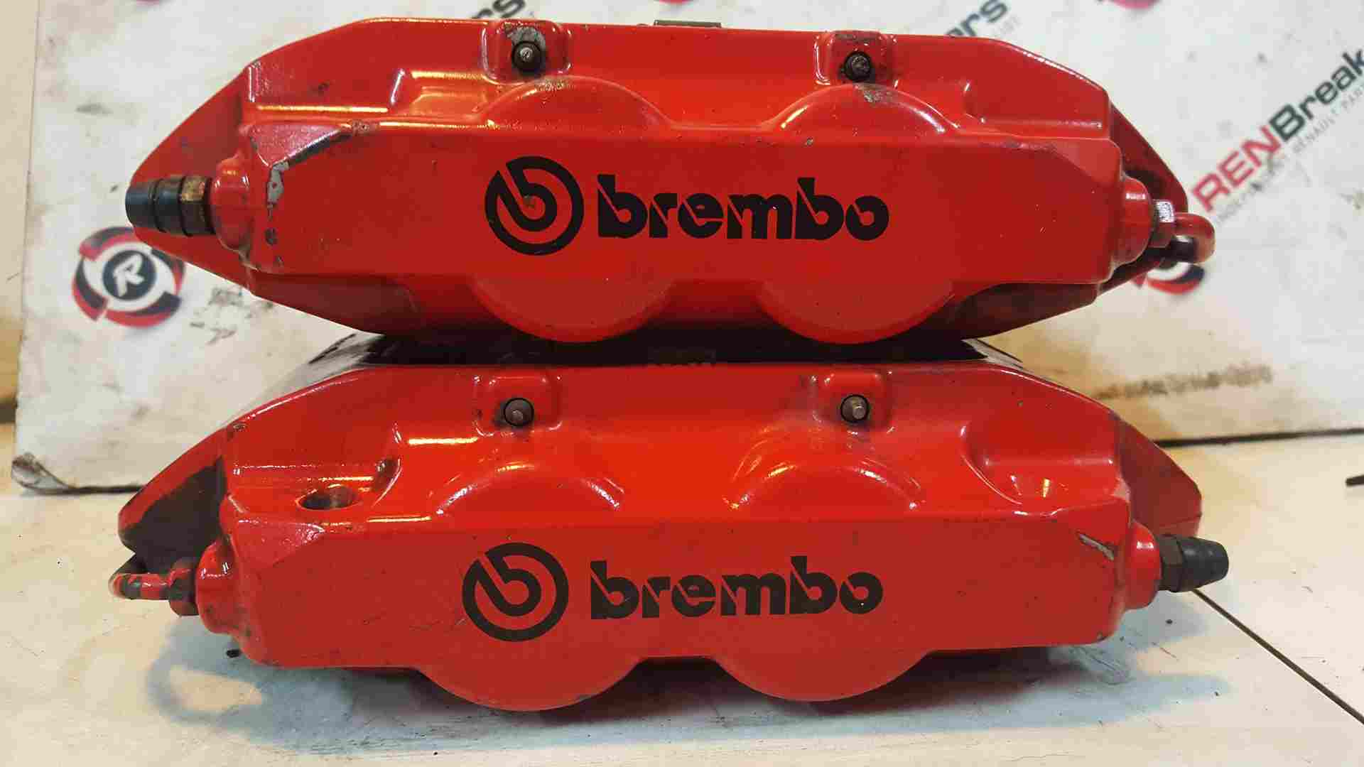Thumb 9 Renault Clio Sport 2005-2012 197 200 2.0 Brembo Front Brake Calipers Pair RED 