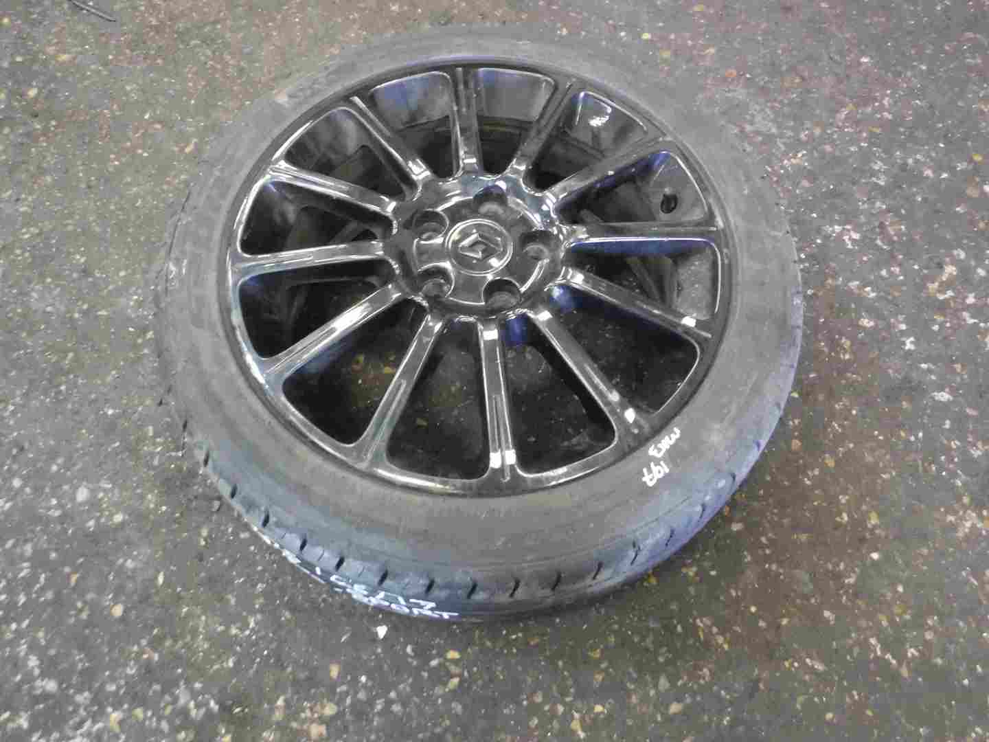 Renault Clio Sport 2005-2012 197 200 Black Alloy Wheel 17inch 3/5