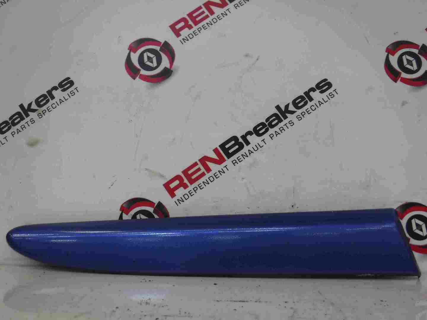 Renault Clio Sport 2005-2012 197 Drivers OSR Rear Door Moulding Trim Blue RNC