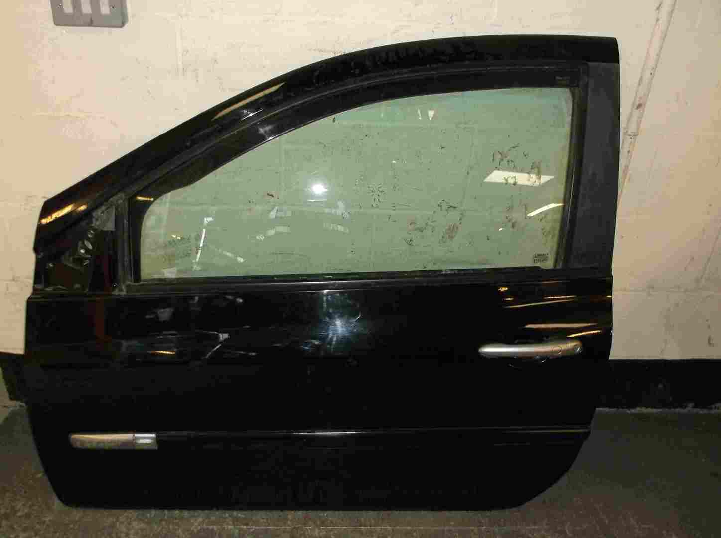 Renault Clio Sport 2005-2012 Passenger NSF Front Door Black TEGNA