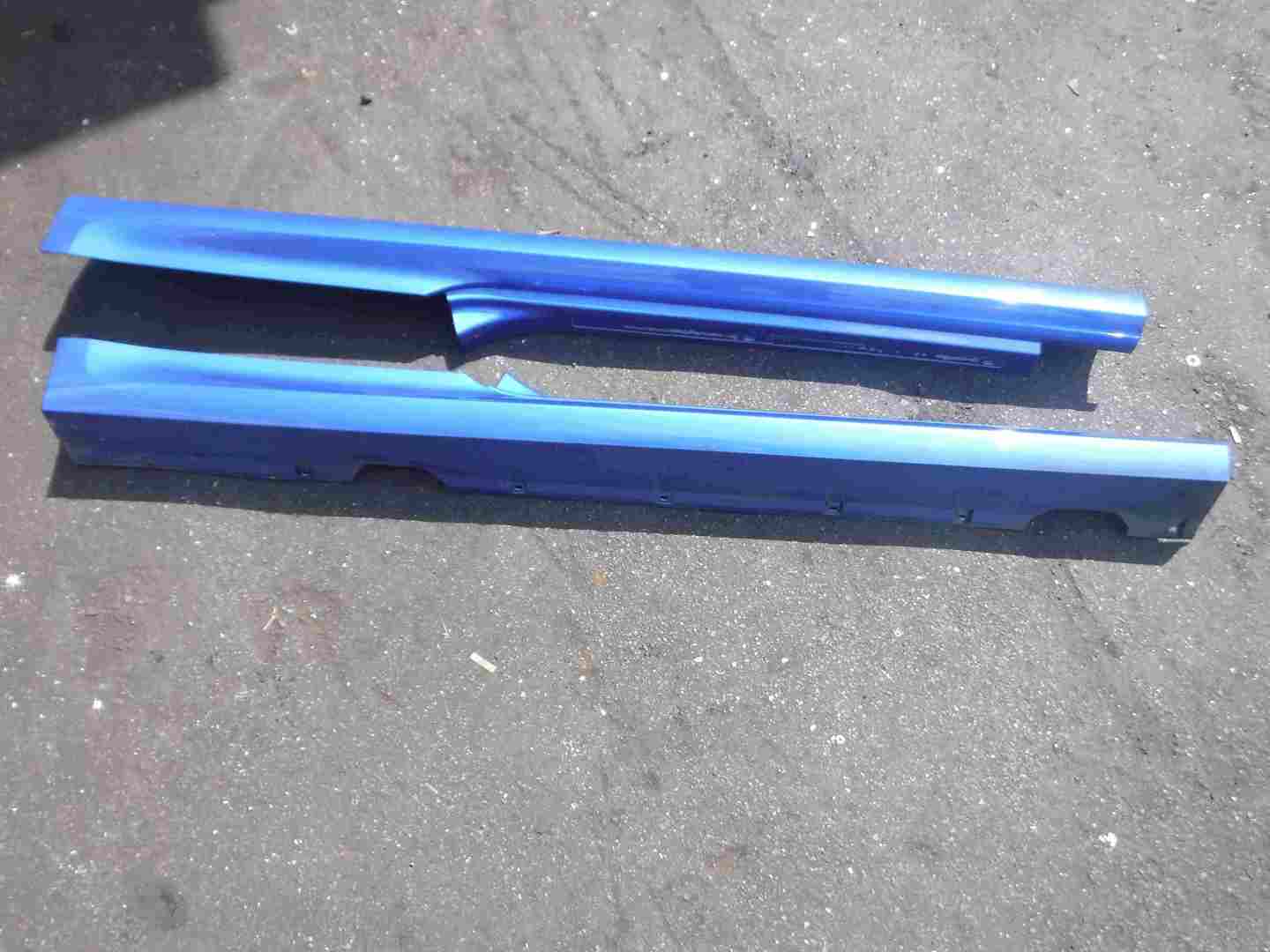 Renault Clio Sport 2005-2012 197 200 Side Skirts Pair Blue TERNC
