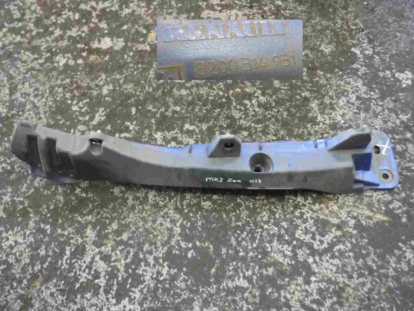 Renault Clio Sport 2009-2012 200 Passenger NS Wing Bracket Mounting Blue TERNC