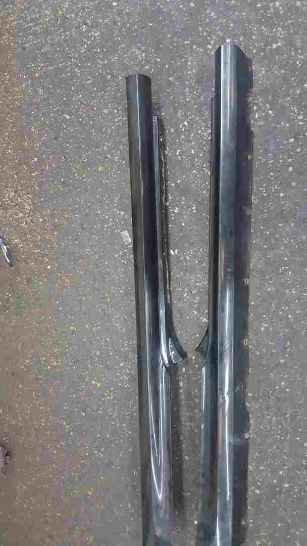 Thumb 2 Renault Clio Sport 2009-2012 200 Side Skirt Skirts Black Tegna Pair OS NS 