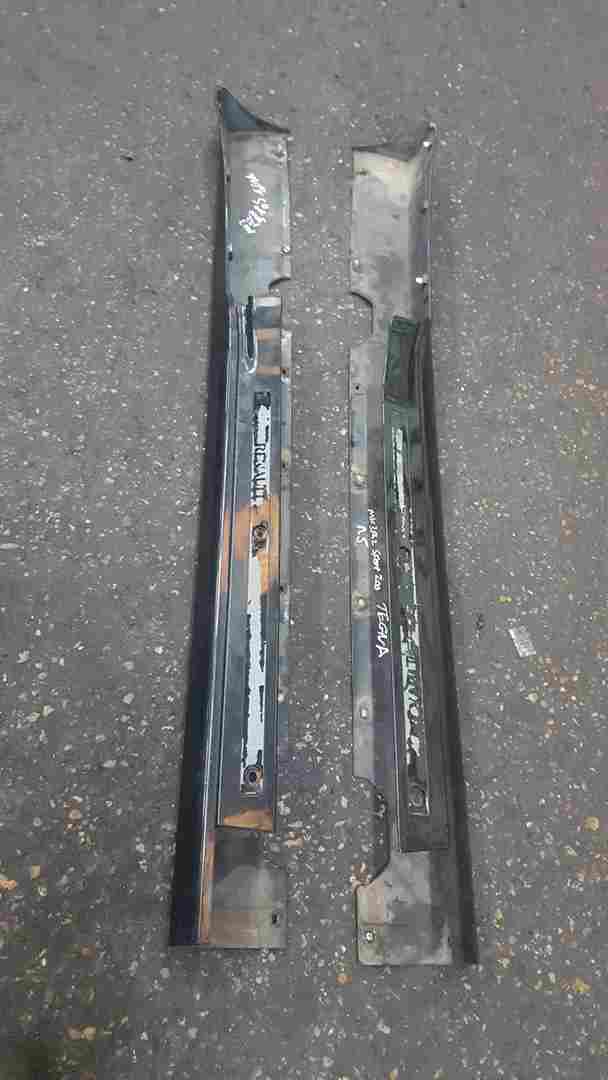 Thumb 3 Renault Clio Sport 2009-2012 200 Side Skirt Skirts Black Tegna Pair OS NS 