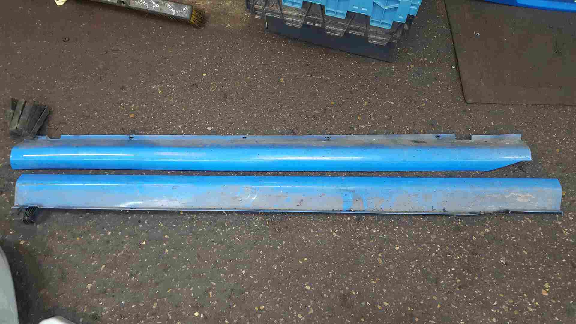Thumb 2 Renault Clio Sport MK2 2001-2006 172 182 Side Skirts Skirt Blue Oj45 Pair 