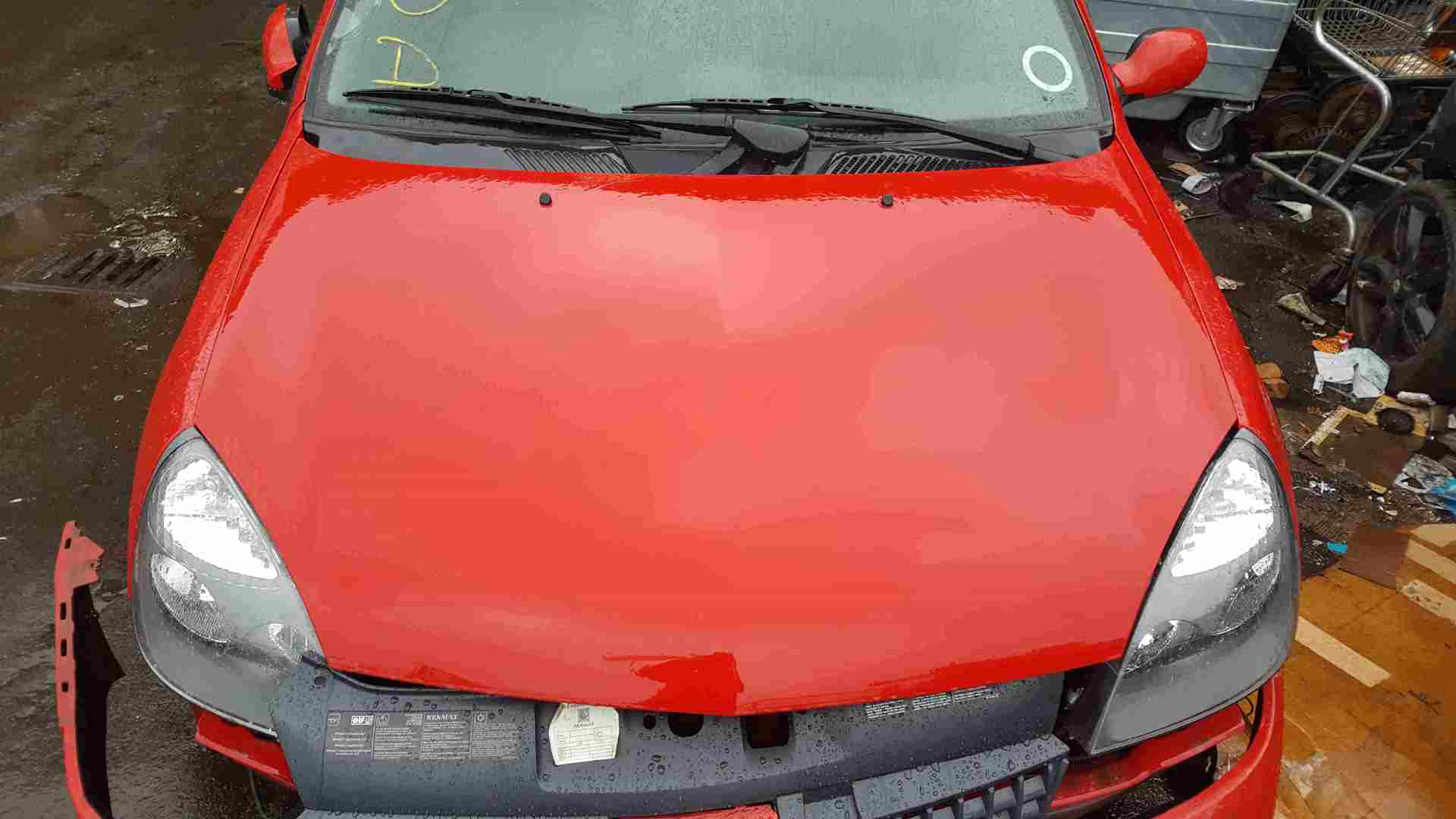 Thumb 3 Renault Clio Sport MK2 2001-2006 Trophy Front Bonnet Red OV727