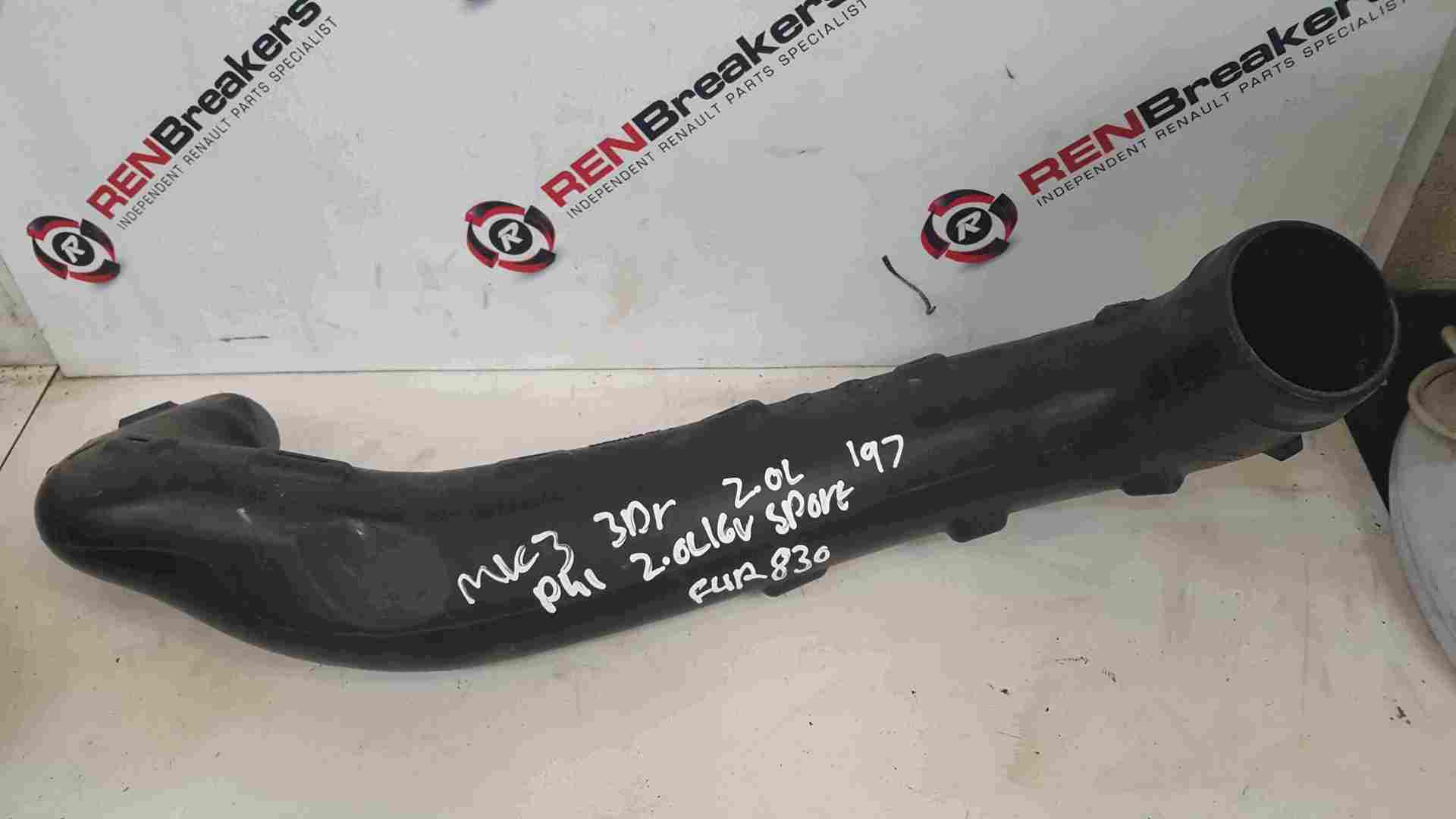 Thumb 3 Renault Clio Sport MK3 2005-2009 197 2.0 Air Intake Pipe 8200490917