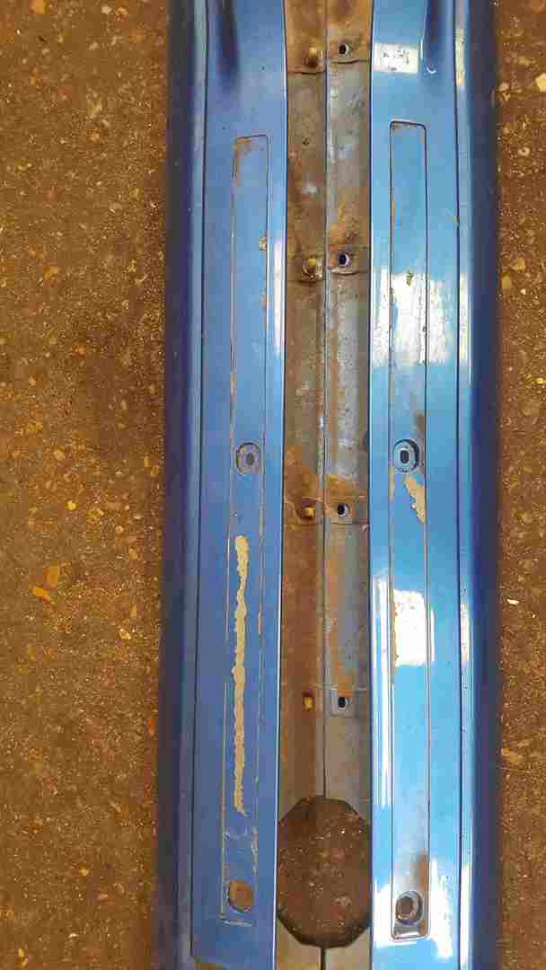 Thumb 3 Renault Clio Sport MK3 2005-2009 197 Side Skirts Pair Blue TERNC