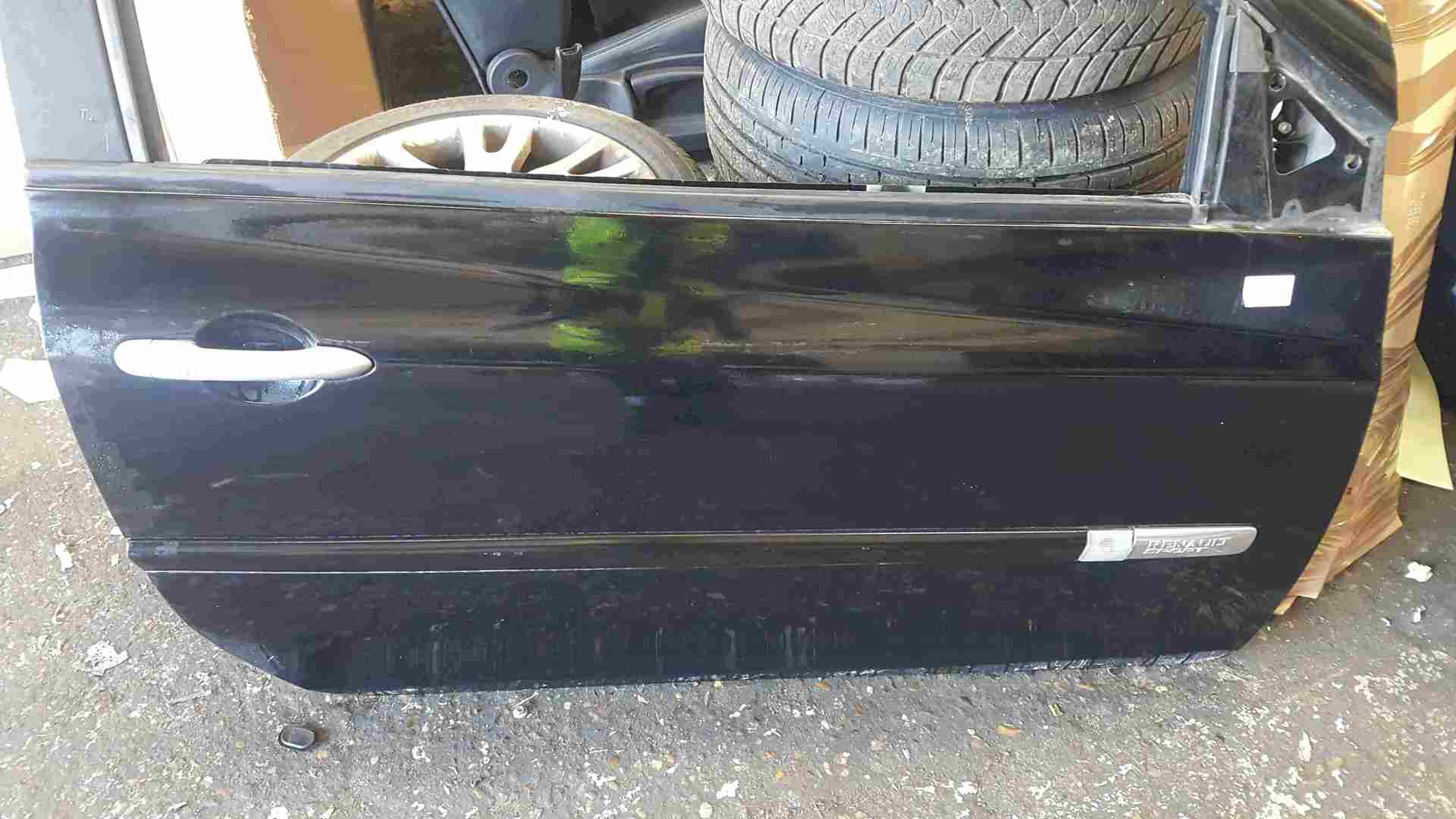 Thumb 2 Renault Clio Sport MK3 2005-2012 197 200 Drivers OSF Front Door Black TEGNA
