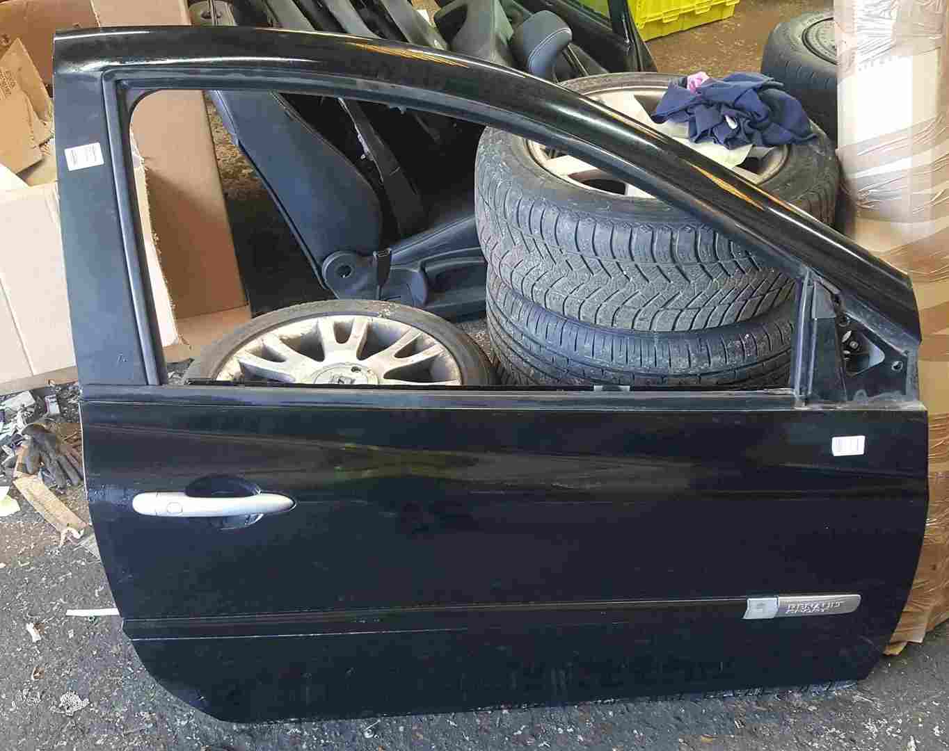 Renault Clio Sport MK3 2005-2012 197 200 Drivers OSF Front Door Black TEGNA