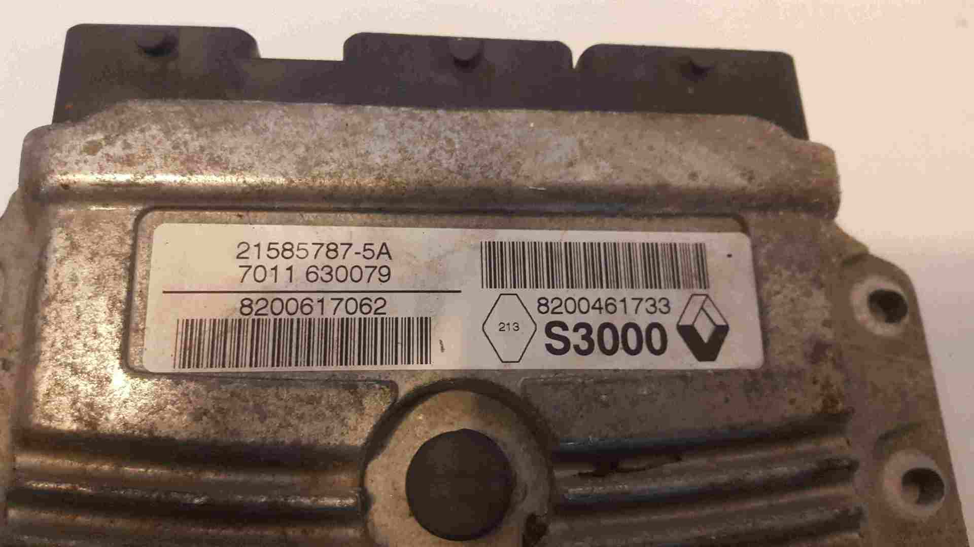 Thumb 3 Renault Clio Sport MK3 2005-2012 197 ECU Set UCH BCM Steering Lock + Key Card