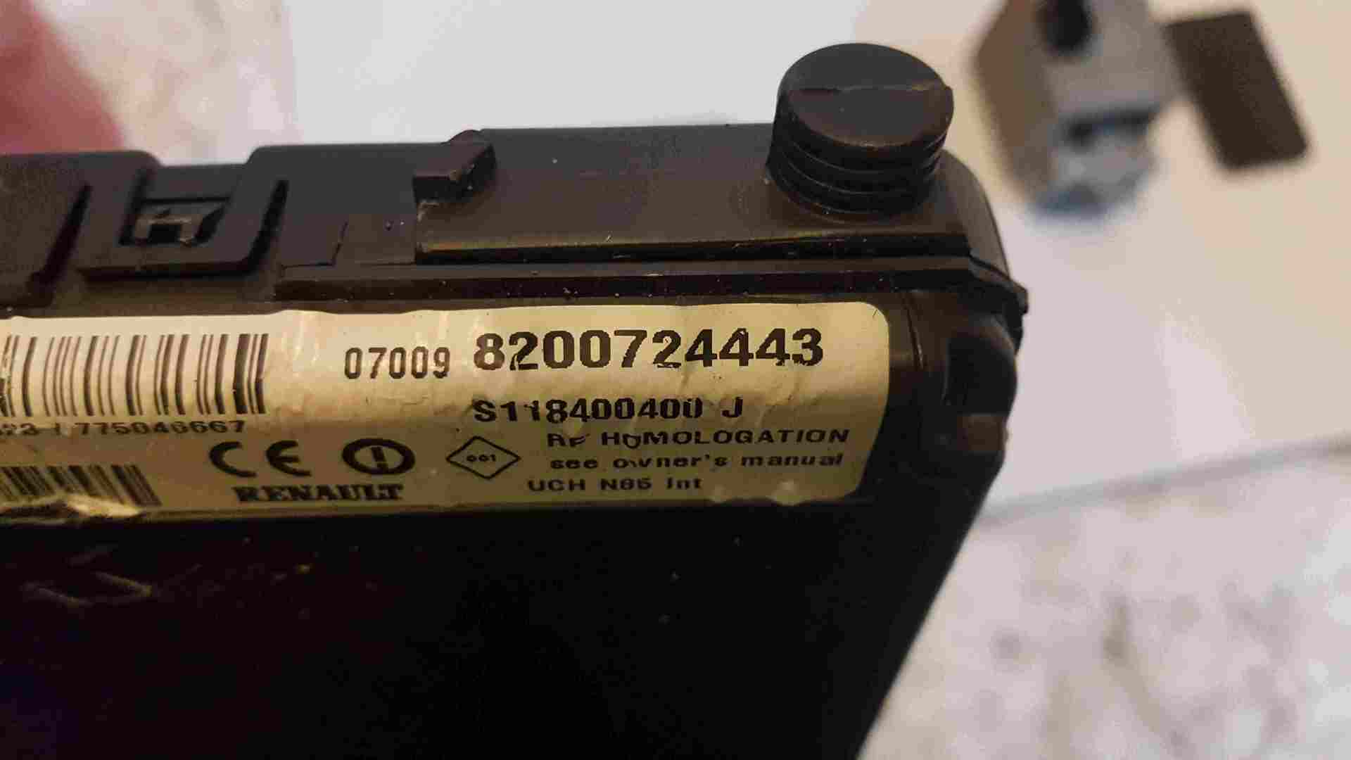 Renault Clio Sport MK3 2005-2012 197 ECU Set UCH BCM Steering Lock + Key Card