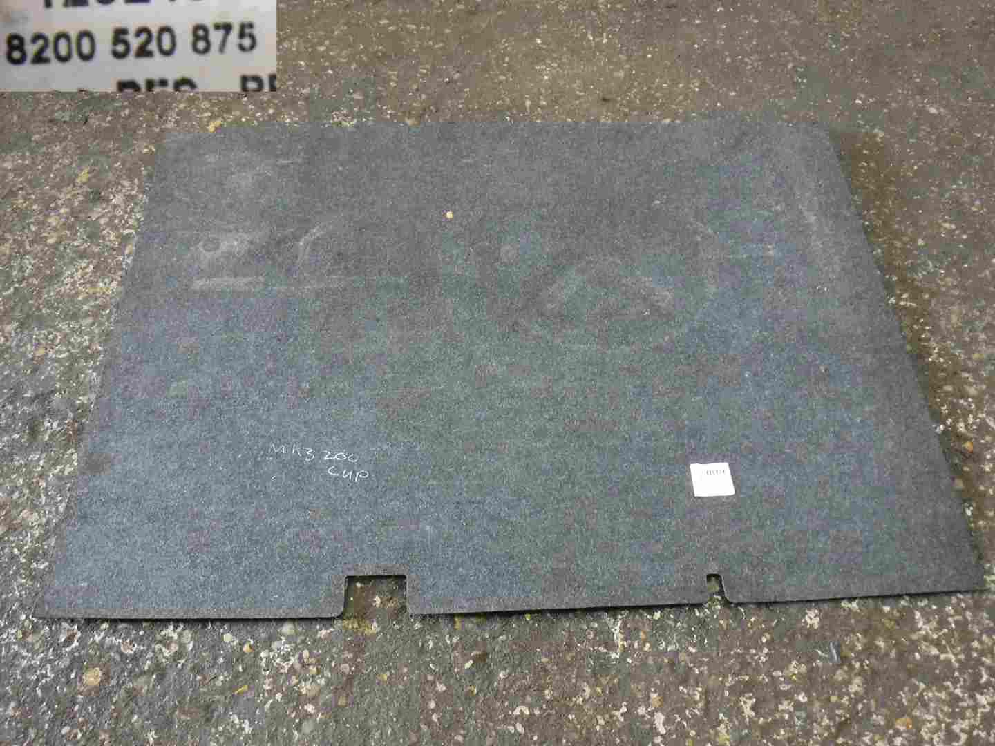 Renault Clio Sport MK3 2005-2012 200 197 Boot Carpet Cover 8200520875