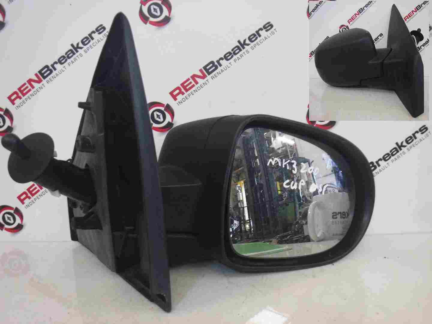 Renault Clio Sport MK3 2005-2012 200 Drivers OSF Front Wing Mirror Manual