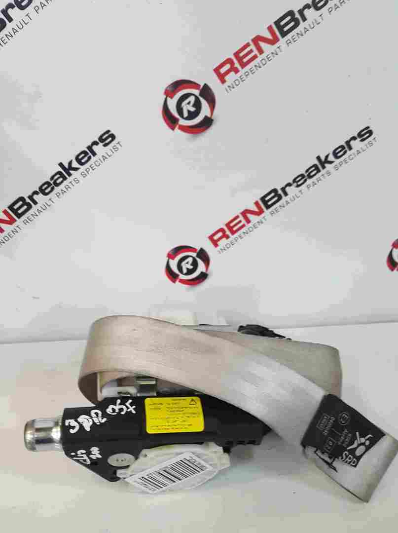 Renault Clio Sport MK3 2005-2012 200 Drivers OSF Front Seat Belt 3dr Black Plug