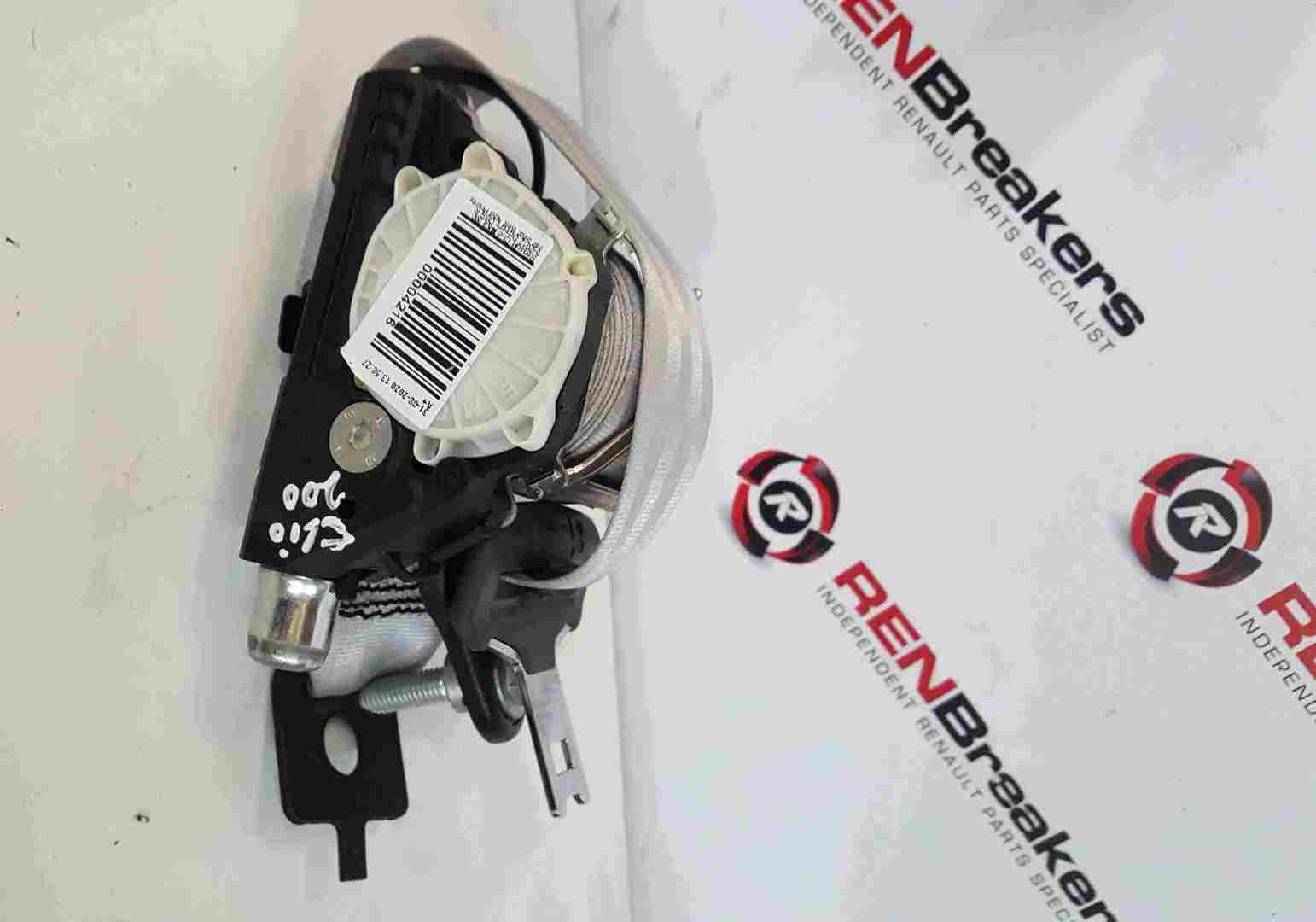 Thumb 2 Renault Clio Sport MK3 2005-2012 200 Drivers OSR Rear Seat Belt LIGHT black plug