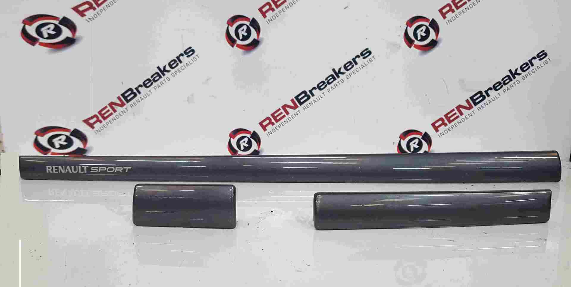 Renault Clio Sport MK3 2005-2012 Dashboard Interior Trim Gloss Grey Inserts