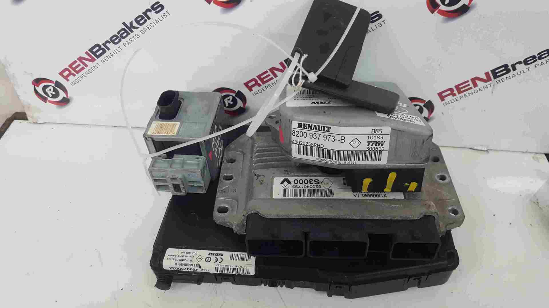 Thumb 5 Renault Clio Sport MK3 2009-2012 200 2.0 ECU Set UCH BCM Immobiliser + Key Card