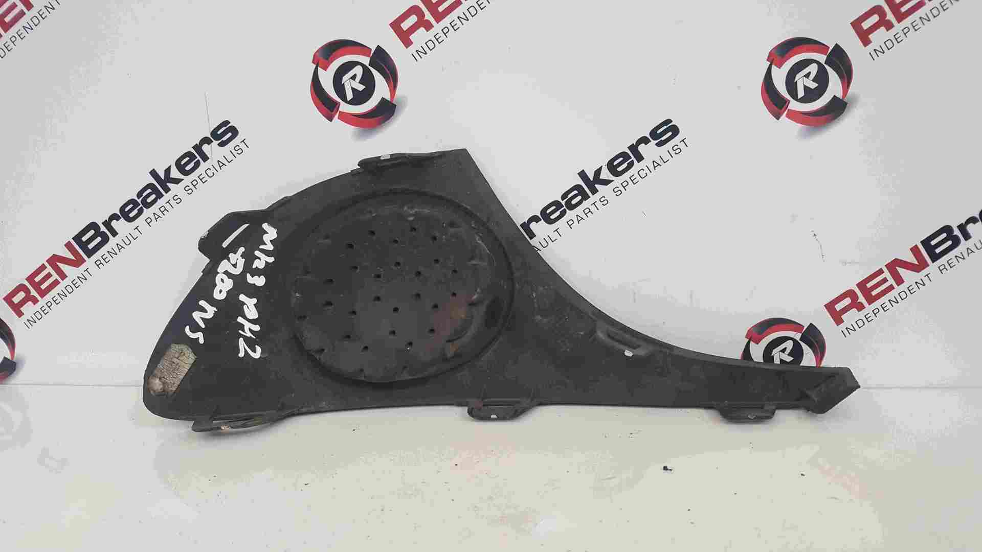 Renault Clio Sport MK3 2009-2012 200 Front Bumper Passenger NSF Blanking Insert