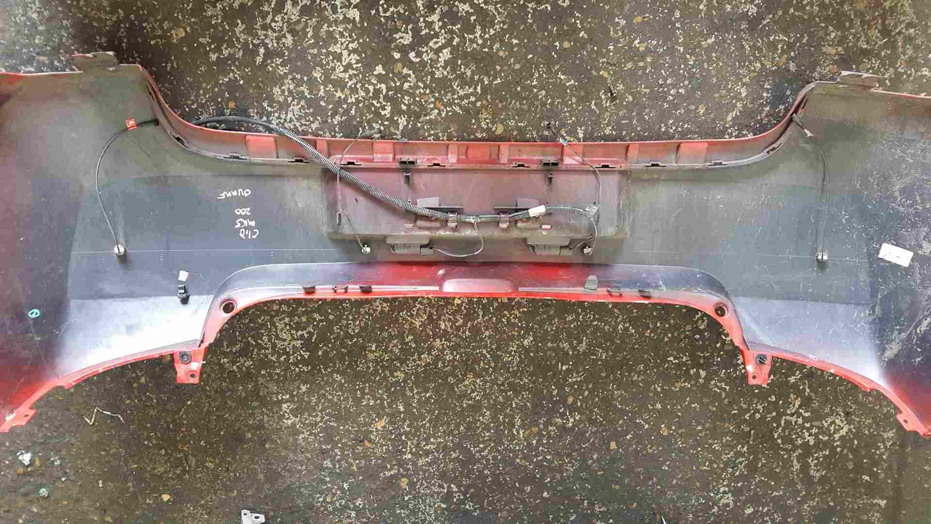 Thumb 2 Renault Clio Sport MK3 2009-2012 200 Rear Bumper Red OVNNF + Parking Sensors