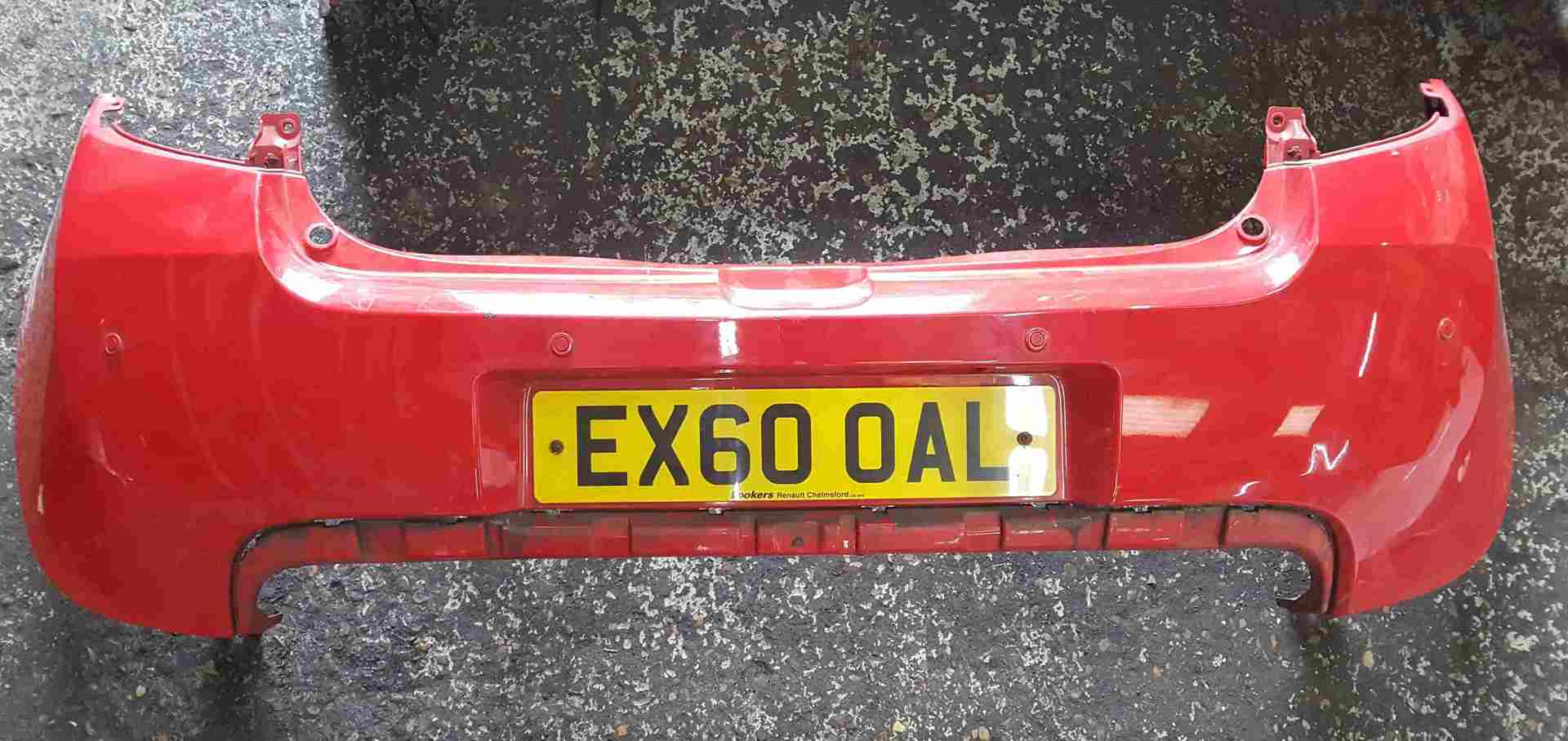 Thumb 6 Renault Clio Sport MK3 2009-2012 200 Rear Bumper Red OVNNF + Parking Sensors