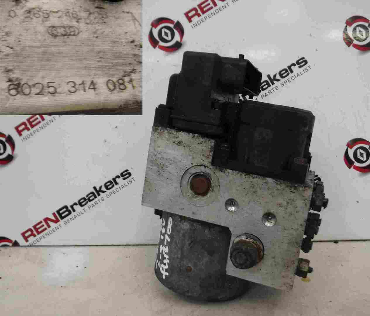 Renault Espace 1997-2003 2.0 16v ABS Pump Unit