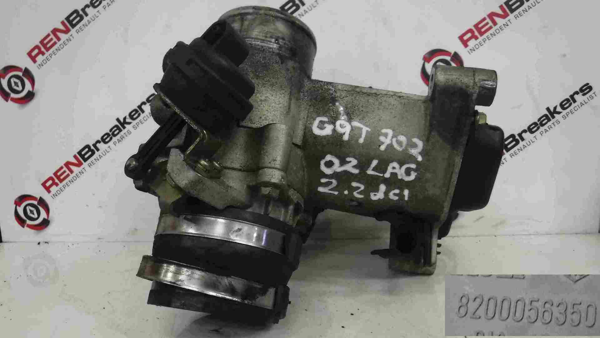 Renault Espace 2001-2007 2.2 dCi EGR Valve Throttle Body 8200056350
