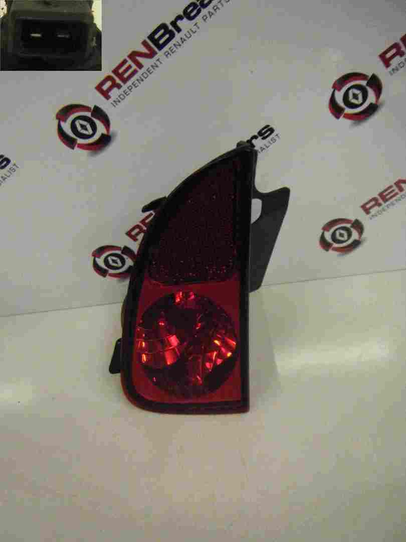 Renault Espace 2002-2013 Drivers OSR Rear Light Tail Lenz Fog 8200027154