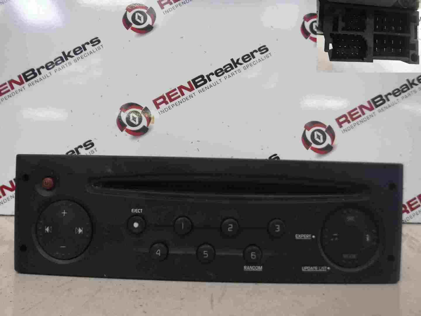 Renault Espace 2002-2016 Radio Cd Player Update List  Code 8200633629