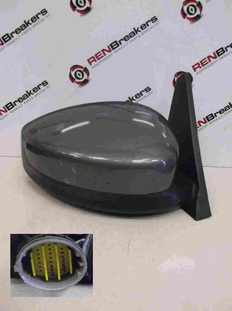 Renault Espace 2003-2006 Drivers OS Wing Mirror Grey NV603