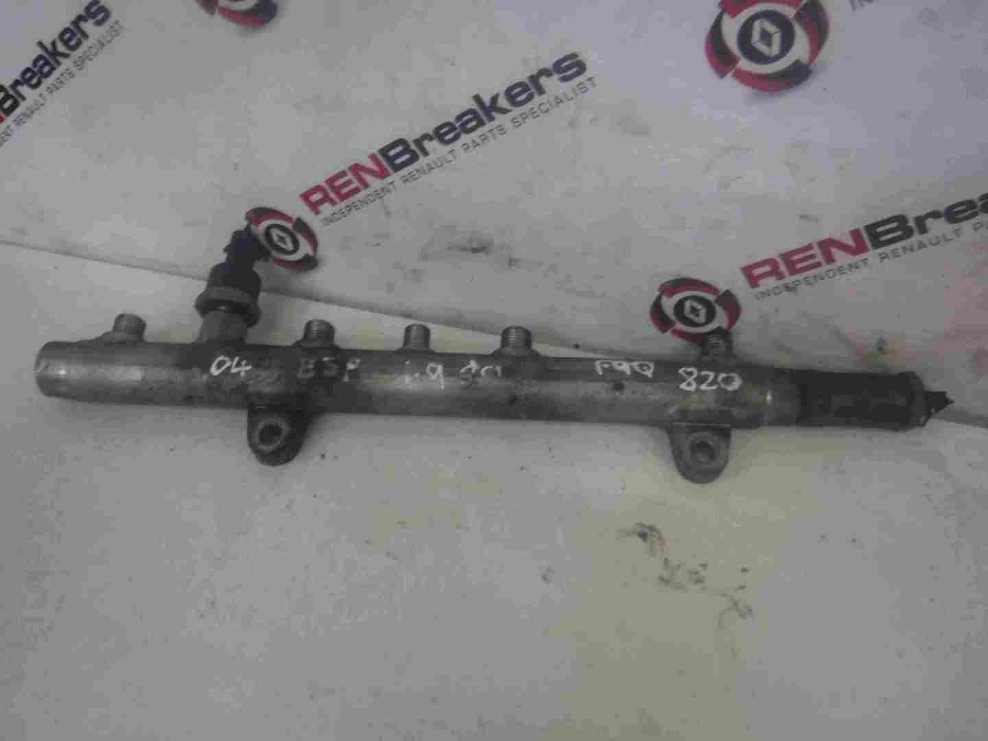 Renault Espace 2003-2013 1.9 DCi Fuel Injector Rail + Pressure Sensor F9Q 820