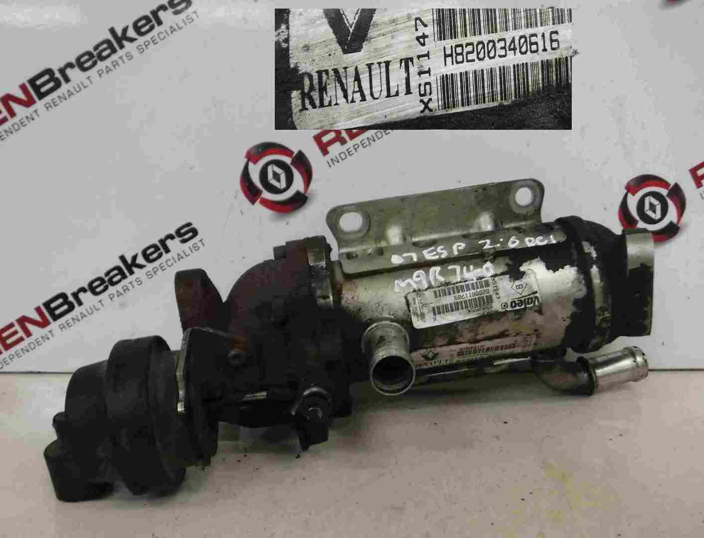Renault Espace + Laguna 2003-2013 2.0 dCi EGR Valve Housing 8200340616