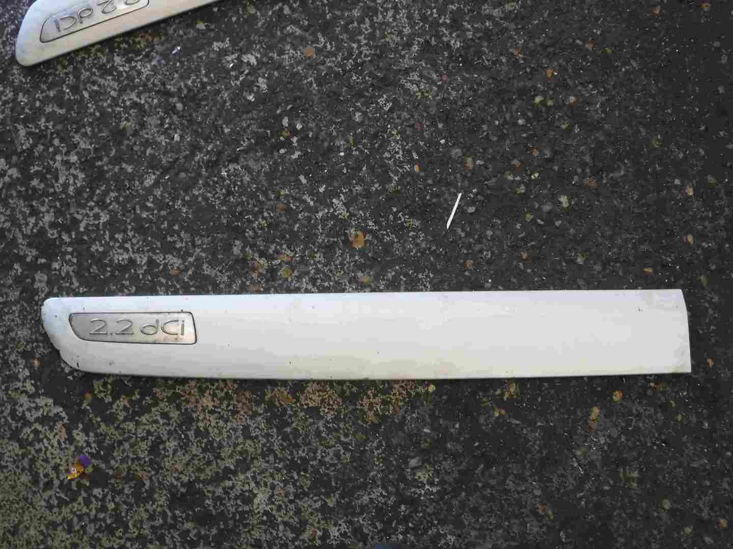 Renault Espace 2003-2013 2.2 dCi Passenger NSF Front Door Moulding Trim Silver