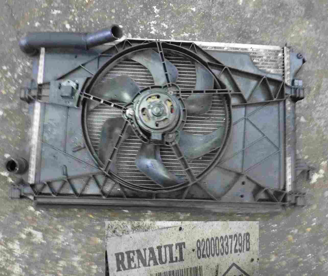 Renault Espace 2003-2013 2.2 dCi Radiator Rad Pack Fan 8200033729